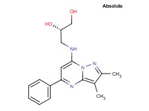 (2S)-3-[(2,3-dimethyl-5-phenylpyrazolo[1,5-a]pyrimidin-7-yl)amino]-1,2-propanediol