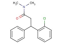 3-(2-chlorophenyl)-N,N-dimethyl-3-phenylpropanamide