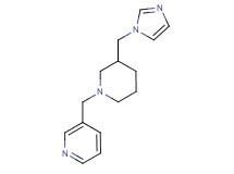 3-{[3-(1H-imidazol-1-ylmethyl)-1-piperidinyl]methyl}pyridine