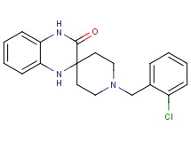 1-(2-chlorobenzyl)-1',4'-dihydro-3'H-spiro[piperidine-4,2'-quinoxalin]-3'-one