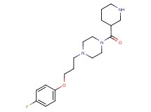 1-[3-(4-fluorophenoxy)propyl]-4-(3-piperidinylcarbonyl)piperazine dihydrochloride