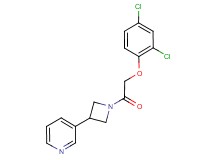 3-{1-[(2,4-dichlorophenoxy)acetyl]-3-azetidinyl}pyridine