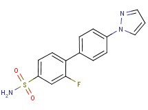 2-fluoro-4'-(1H-pyrazol-1-yl)biphenyl-4-sulfonamide