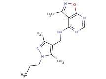 N-[(3,5-dimethyl-1-propyl-1H-pyrazol-4-yl)methyl]-3-methylisoxazolo[5,4-d]pyrimidin-4-amine