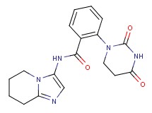 2-(2,4-dioxotetrahydropyrimidin-1(2H)-yl)-N-(5,6,7,8-tetrahydroimidazo[1,2-a]pyridin-3-yl)benzamide