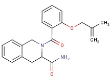 2-{2-[(2-methylprop-2-en-1-yl)oxy]benzoyl}-1,2,3,4-tetrahydroisoquinoline-3-carboxamide