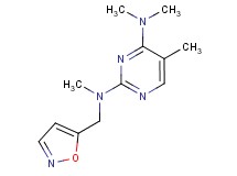 N~2~-(isoxazol-5-ylmethyl)-N~2~,N~4~,N~4~,5-tetramethylpyrimidine-2,4-diamine