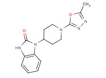1-[1-(5-methyl-1,3,4-oxadiazol-2-yl)piperidin-4-yl]-1,3-dihydro-2H-benzimidazol-2-one