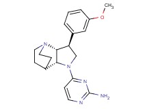 4-[(3S*,3aR*,7aR*)-3-(3-methoxyphenyl)hexahydro-4,7-ethanopyrrolo[3,2-b]pyridin-1(2H)-yl]pyrimidin-2-amine