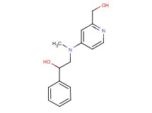 2-[[2-(hydroxymethyl)-4-pyridinyl](methyl)amino]-1-phenylethanol