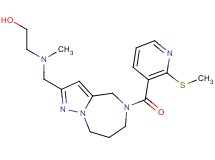 2-{methyl[(5-{[2-(methylthio)-3-pyridinyl]carbonyl}-5,6,7,8-tetrahydro-4H-pyrazolo[1,5-a][1,4]diazepin-2-yl)methyl]amino}ethanol