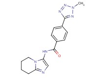 4-(2-methyl-2H-tetrazol-5-yl)-N-(5,6,7,8-tetrahydroimidazo[1,2-a]pyridin-3-yl)benzamide