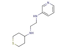N-pyridin-3-yl-N'-(tetrahydro-2H-thiopyran-4-yl)ethane-1,2-diamine