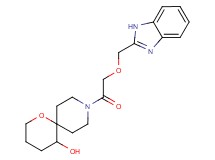 9-[(1H-benzimidazol-2-ylmethoxy)acetyl]-1-oxa-9-azaspiro[5.5]undecan-5-ol