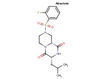 (3R,9aR)-8-[(2-fluorophenyl)sulfonyl]-3-isobutyltetrahydro-2H-pyrazino[1,2-a]pyrazine-1,4(3H,6H)-dione