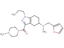 N-(2-furylmethyl)-N-methyl-3-[(4-methyl-1-piperazinyl)carbonyl]-1-propyl-4,5,6,7-tetrahydro-1H-indazol-5-amine