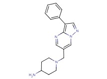 1-[(3-phenylpyrazolo[1,5-a]pyrimidin-6-yl)methyl]-4-piperidinamine dihydrochloride