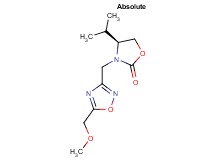 (4S)-4-isopropyl-3-{[5-(methoxymethyl)-1,2,4-oxadiazol-3-yl]methyl}-1,3-oxazolidin-2-one