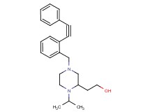 2-{1-isopropyl-4-[2-(phenylethynyl)benzyl]-2-piperazinyl}ethanol
