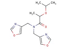 2-isopropoxy-N,N-bis(1,3-oxazol-4-ylmethyl)propanamide