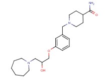 1-[3-(3-azepan-1-yl-2-hydroxypropoxy)benzyl]piperidine-4-carboxamide