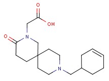 [9-(3-cyclohexen-1-ylmethyl)-3-oxo-2,9-diazaspiro[5.5]undec-2-yl]acetic acid