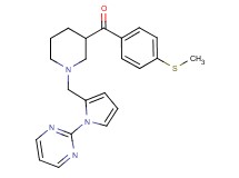 [4-(methylthio)phenyl](1-{[1-(2-pyrimidinyl)-1H-pyrrol-2-yl]methyl}-3-piperidinyl)methanone