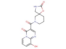 9-hydroxy-3-[(2-oxo-1-oxa-3,7-diazaspiro[4.5]dec-7-yl)carbonyl]-4H-pyrido[1,2-a]pyrimidin-4-one