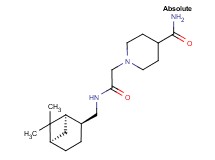 1-[2-({[(1R,2S,5R)-6,6-dimethylbicyclo[3.1.1]hept-2-yl]methyl}amino)-2-oxoethyl]piperidine-4-carboxamide