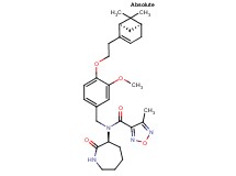 N-(4-{2-[(1R,5S)-6,6-dimethylbicyclo[3.1.1]hept-2-en-2-yl]ethoxy}-3-methoxybenzyl)-4-methyl-N-[(3S)-2-oxo-3-azepanyl]-1,2,5-oxadiazole-3-carboxamide