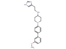 N-[2-(1H-imidazol-4-yl)ethyl]-1-(3'-methoxy-4-biphenylyl)-4-piperidinamine
