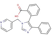 2-[4-phenyl-1-(pyridin-3-ylmethyl)-1H-imidazol-5-yl]benzoic acid