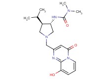 N'-{(3S*,4R*)-1-[(9-hydroxy-4-oxo-4H-pyrido[1,2-a]pyrimidin-2-yl)methyl]-4-isopropyl-3-pyrrolidinyl}-N,N-dimethylurea
