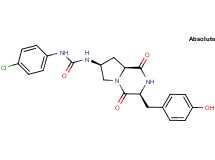 N-(4-chlorophenyl)-N'-[(3S,7S,8aS)-3-(4-hydroxybenzyl)-1,4-dioxooctahydropyrrolo[1,2-a]pyrazin-7-yl]urea