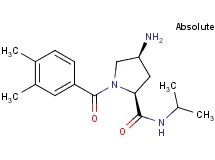 (2S,4S)-4-amino-1-(3,4-dimethylbenzoyl)-N-isopropylpyrrolidine-2-carboxamide