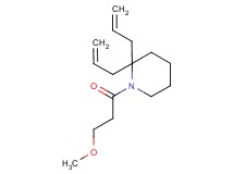 2,2-diallyl-1-(3-methoxypropanoyl)piperidine