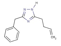 3-benzyl-5-but-3-en-1-yl-1H-1,2,4-triazole