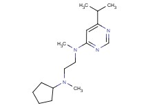 N-cyclopentyl-N'-(6-isopropylpyrimidin-4-yl)-N,N'-dimethylethane-1,2-diamine