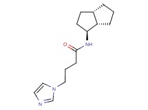4-(1H-imidazol-1-yl)-N-[(1S*,3aS*,6aS*)-octahydropentalen-1-yl]butanamide