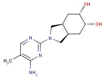 (3aR*,5R*,6S*,7aS*)-2-(4-amino-5-methyl-2-pyrimidinyl)octahydro-1H-isoindole-5,6-diol