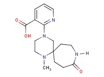 2-(1-methyl-10-oxo-1,4,9-triazaspiro[5.6]dodec-4-yl)nicotinic acid