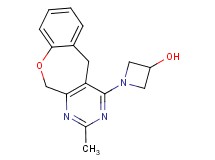 1-(2-methyl-5,11-dihydro[1]benzoxepino[3,4-d]pyrimidin-4-yl)azetidin-3-ol