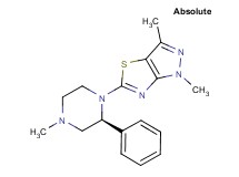 1,3-dimethyl-5-[(2S)-4-methyl-2-phenylpiperazin-1-yl]-1H-pyrazolo[3,4-d][1,3]thiazole