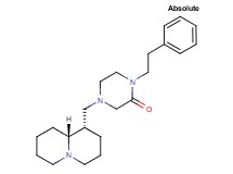 4-[(1S,9aR)-octahydro-2H-quinolizin-1-ylmethyl]-1-(2-phenylethyl)-2-piperazinone