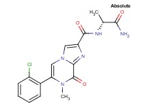 N-[(1R)-2-amino-1-methyl-2-oxoethyl]-6-(2-chlorophenyl)-7-methyl-8-oxo-7,8-dihydroimidazo[1,2-a]pyrazine-2-carboxamide