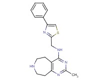 2-methyl-N-[(4-phenyl-1,3-thiazol-2-yl)methyl]-6,7,8,9-tetrahydro-5H-pyrimido[4,5-d]azepin-4-amine dihydrochloride