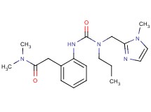 N,N-dimethyl-2-[2-({[[(1-methyl-1H-imidazol-2-yl)methyl](propyl)amino]carbonyl}amino)phenyl]acetamide