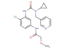 N-[4-chloro-3-({[cyclopropyl(pyridin-3-ylmethyl)amino]carbonyl}amino)phenyl]-2-methoxyacetamide