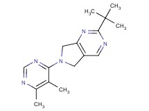 2-tert-butyl-6-(5,6-dimethylpyrimidin-4-yl)-6,7-dihydro-5H-pyrrolo[3,4-d]pyrimidine
