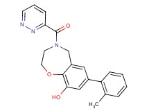 7-(2-methylphenyl)-4-(pyridazin-3-ylcarbonyl)-2,3,4,5-tetrahydro-1,4-benzoxazepin-9-ol